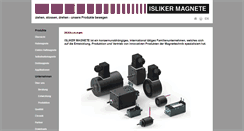 Desktop Screenshot of islikermagnete.ch